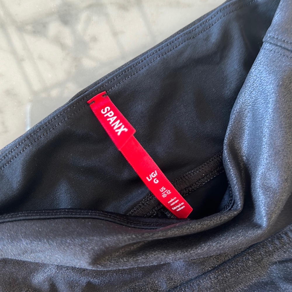 Spanx leggings black